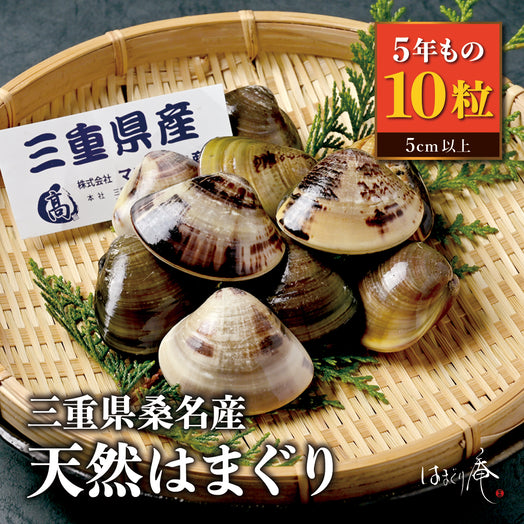 天然はまぐり5年もの10粒